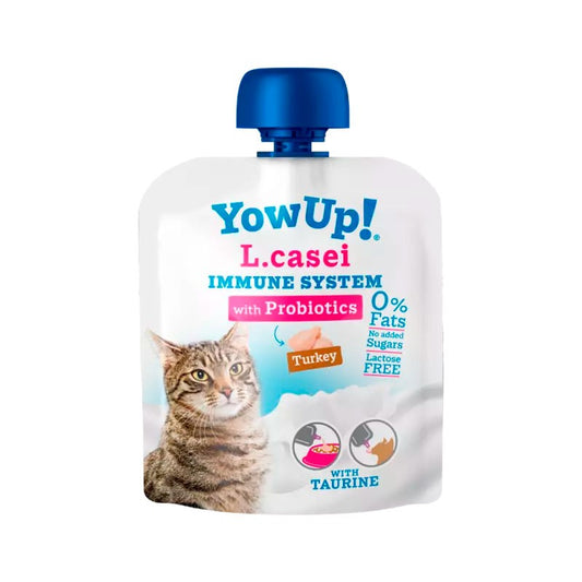 Yow Up! Yogurth Sin Lactosa Con Probióticos Sabor A Pavo Para Gatos 85gr
