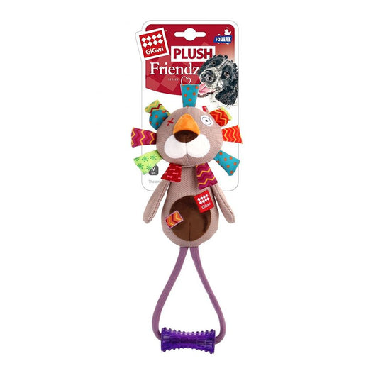 Gigwi Plush Friendz Lion  Peluche Para Perro M