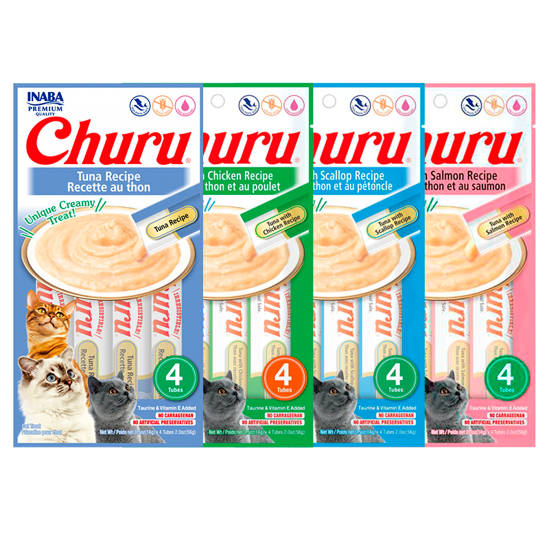 Churu Tuna Varieties Recipe Cat