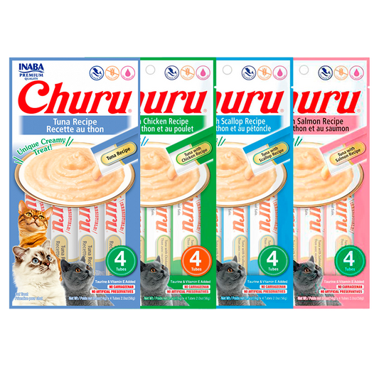 Churu Tuna Varieties Recipe Cat