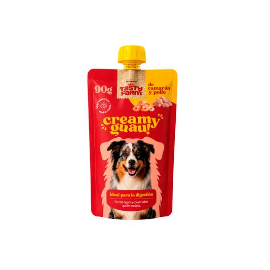 Tasty Farm Creamy Guau Dog Camaron y Pollo 90gr