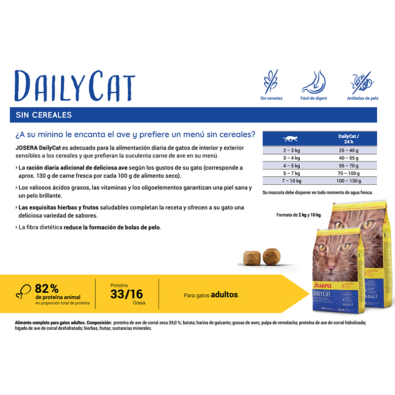 Josera DailyCat Adult Cat 10kg