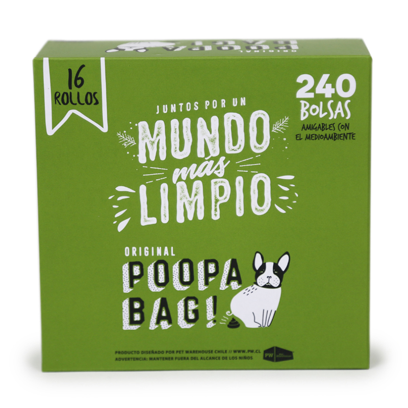 Poopa Bag - Bolsa Desecho 240 Unidades