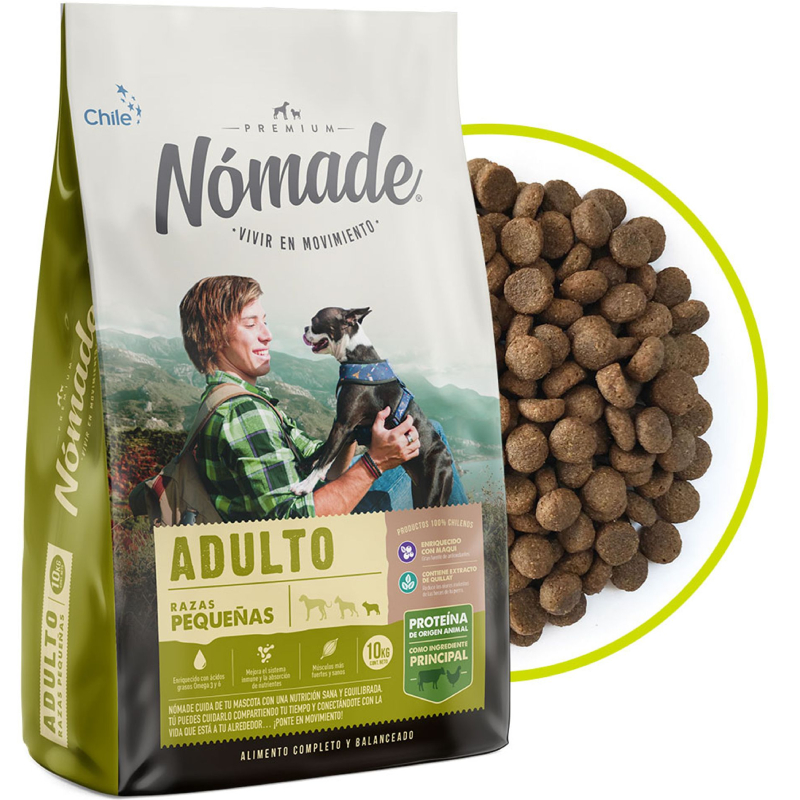 Nomade Raza Pequeña Perro 10Kg