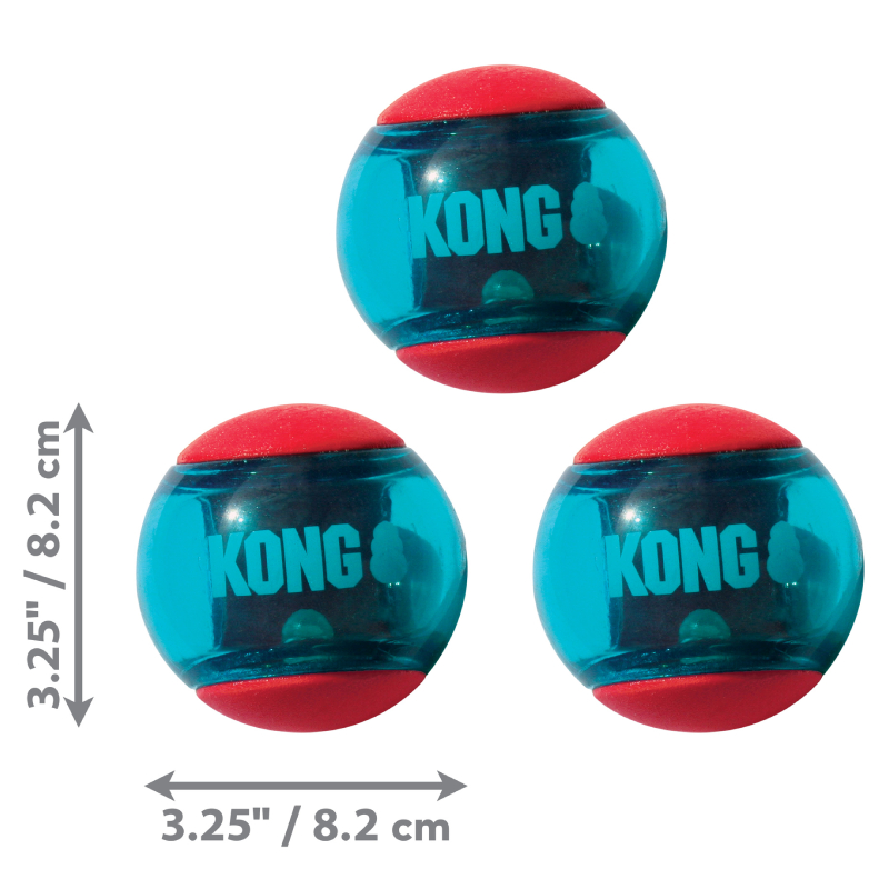 Kong Squeezze Ball Large 2Pack