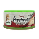 Pack 6 Latitas de Dentalight Tasty Freshest Para Gatos 80G