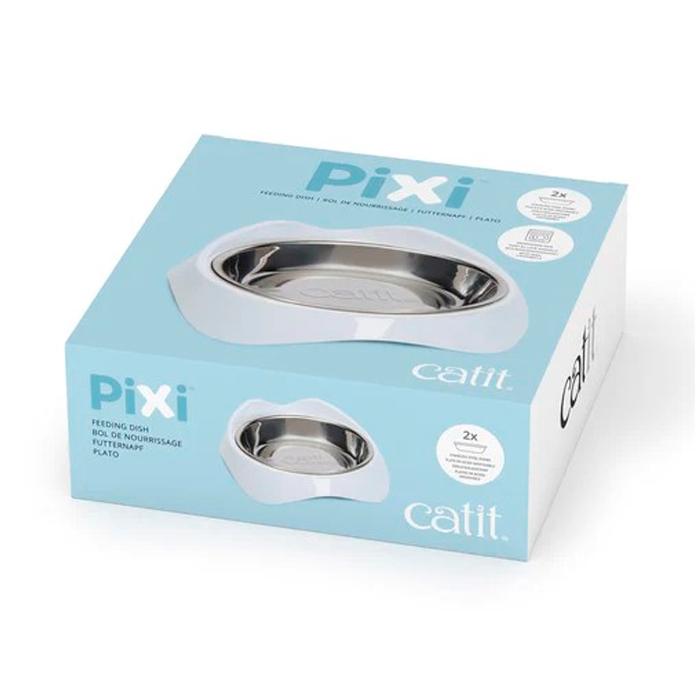 Catit Pixi Plato Individual Para Gatos