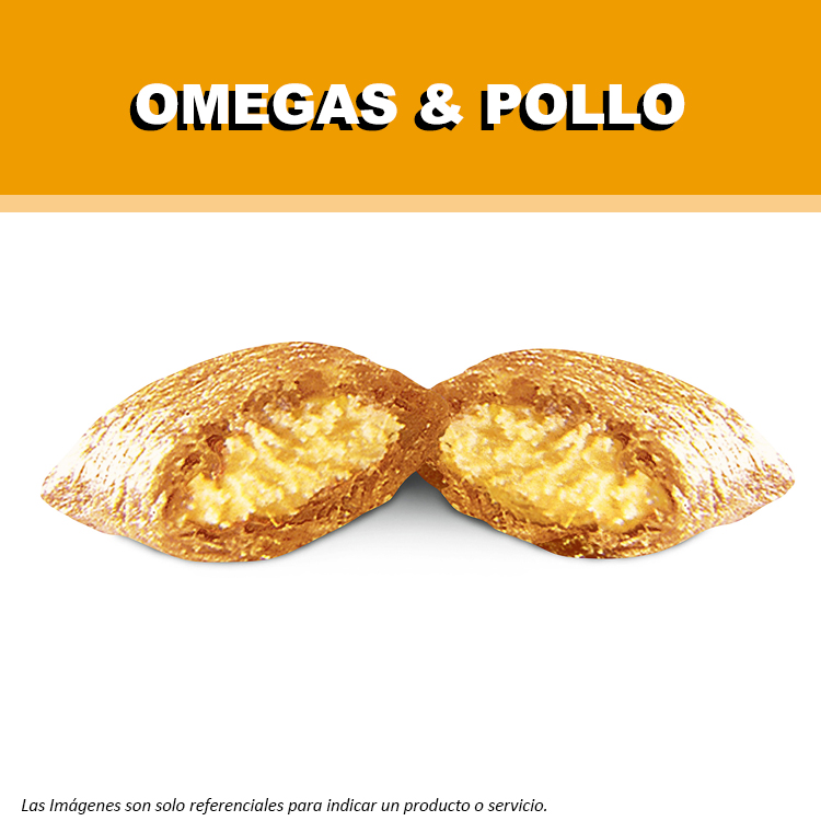 Dentalight Omegas Crunchy Para Gatos 60Grs