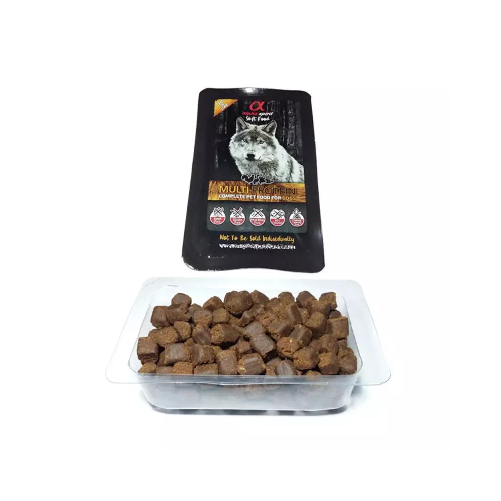 Alpha Spirit MultiProtein Alimento Semihúmedo Natural Formato 9 kg