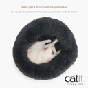 CATIT FLUFFY BED DARK GREY - CAMA MULLIDA GATO