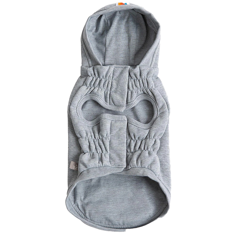 GF PET URBAN HOODIE - POLERON GRIS