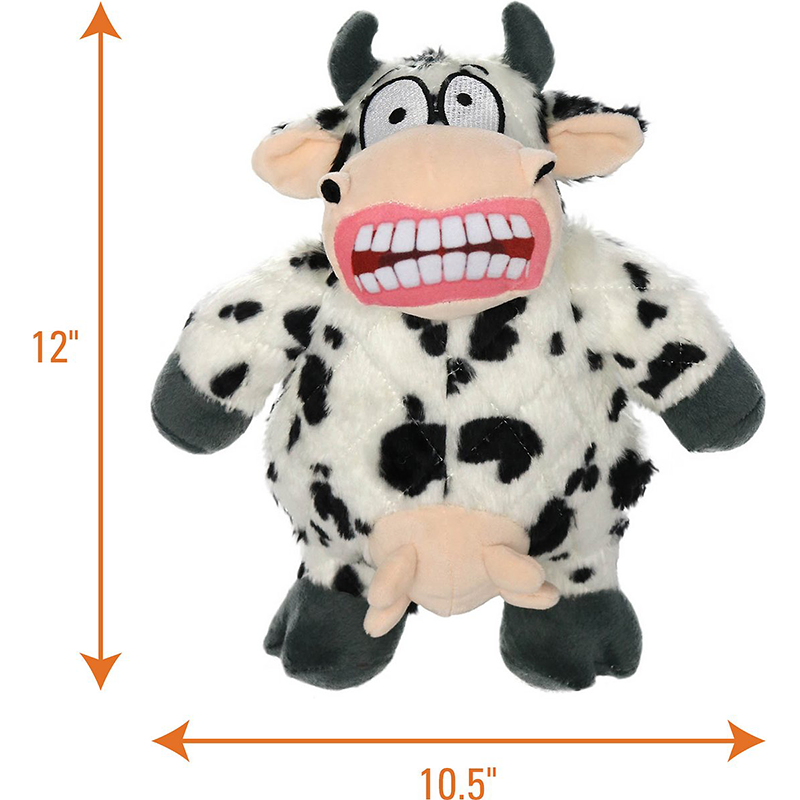 MIGHTY JR ANGRY ANIMALS COW - JUGUETE PERRO