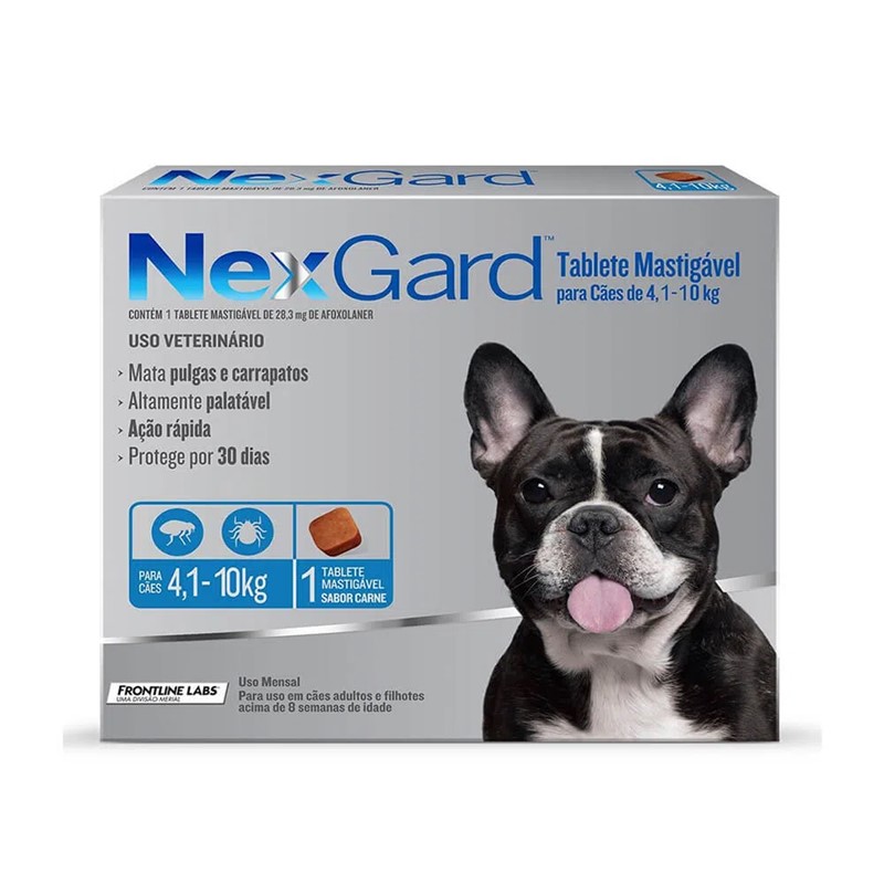 Nexgard De 4.1Kg A 10Kg 1Comp