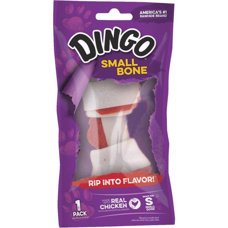 Dingo Small Bone Dog - Snack Hueso Pequeño 35G