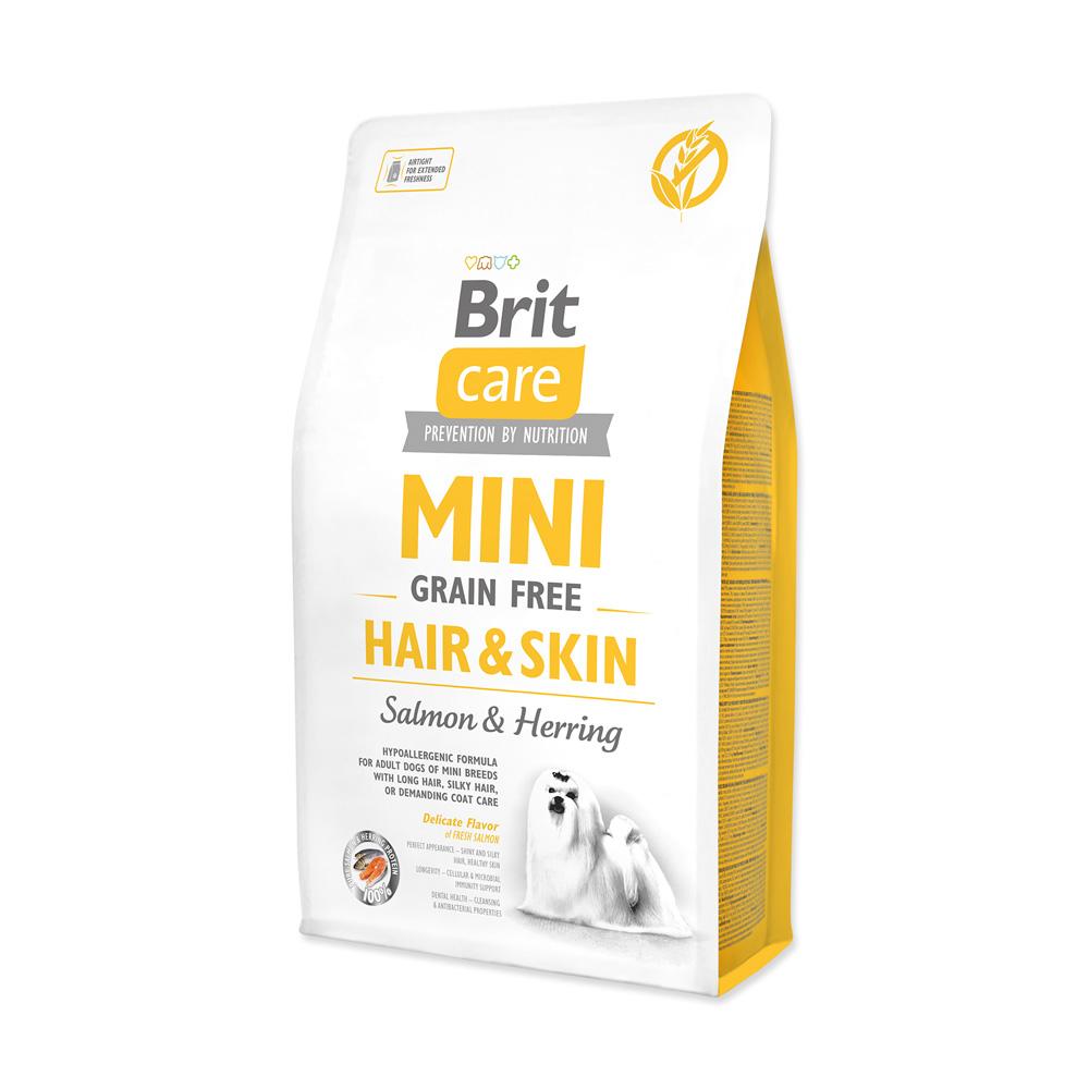 Brit Care Mini Hair Skin Salmon Herring Dog 2Kg