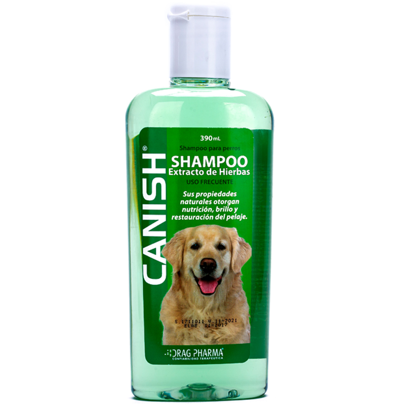 Canish Shampoo Extracto De Hierbas Dog 390Ml