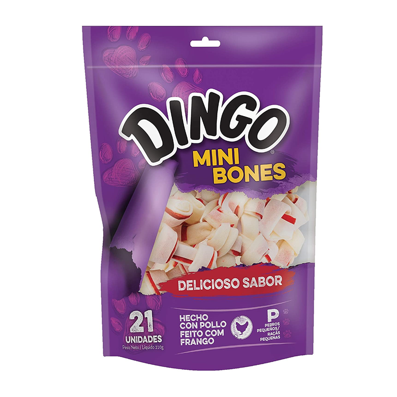 Dingo Mini Bones Snack Dog 21Uni