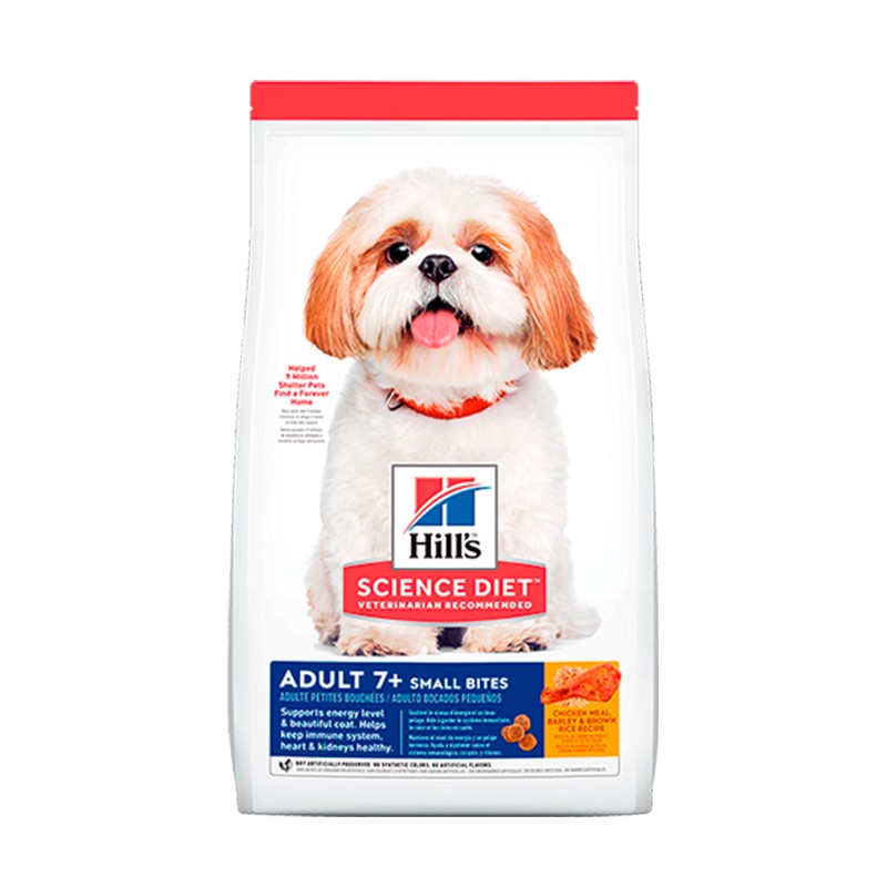 Hills Adult 7+Small Bites Dog 2.26Kg