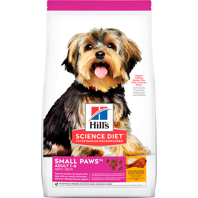 HILLS SMALL &amp; TOY BREED ADULT 1-6 DOG 2.04KG