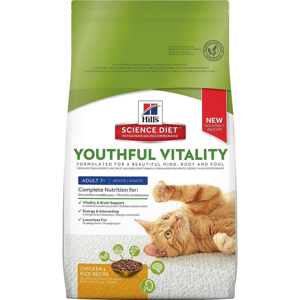 Hills Youthful Vitality Adult 7+ Cat 1.36Kg 