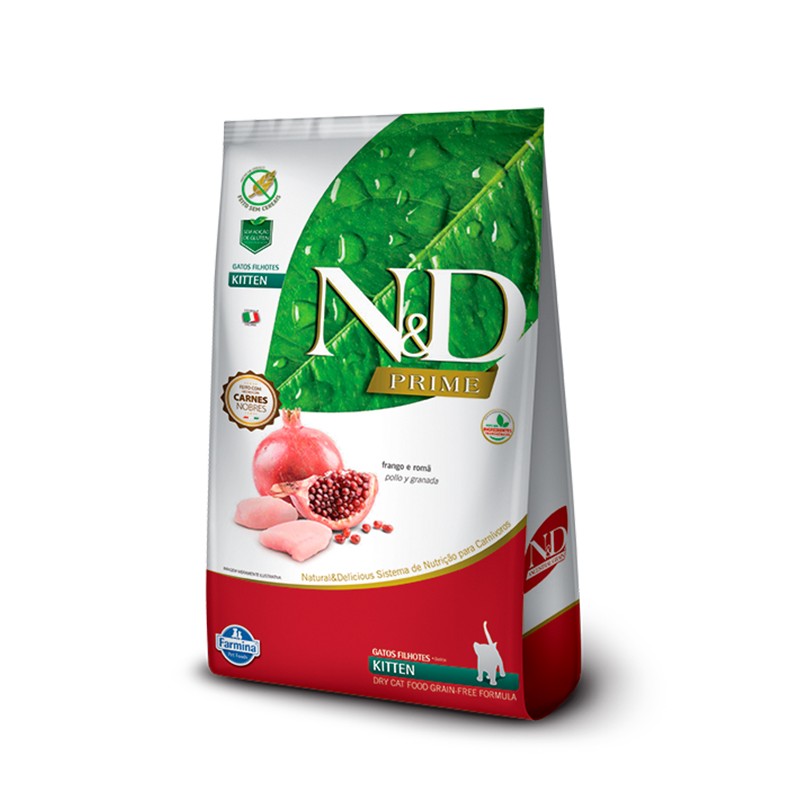 N&amp;D Kitten Pollo Y Granada 7.5KG Oferta Especial