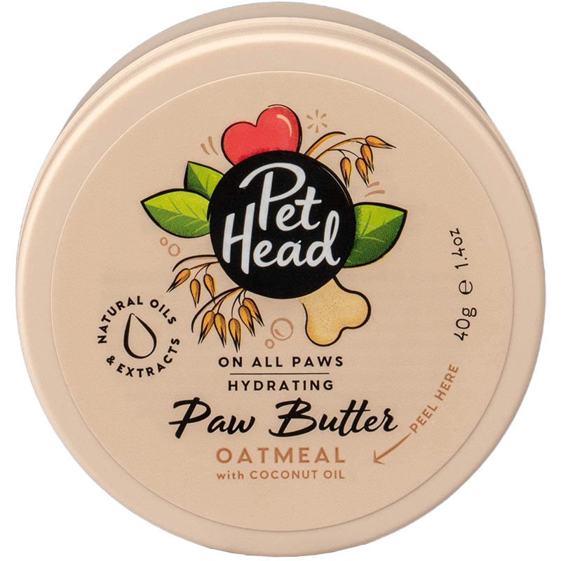 Pet Head Hidratante Mantequilla De Harina De Avena Para Patas 40G