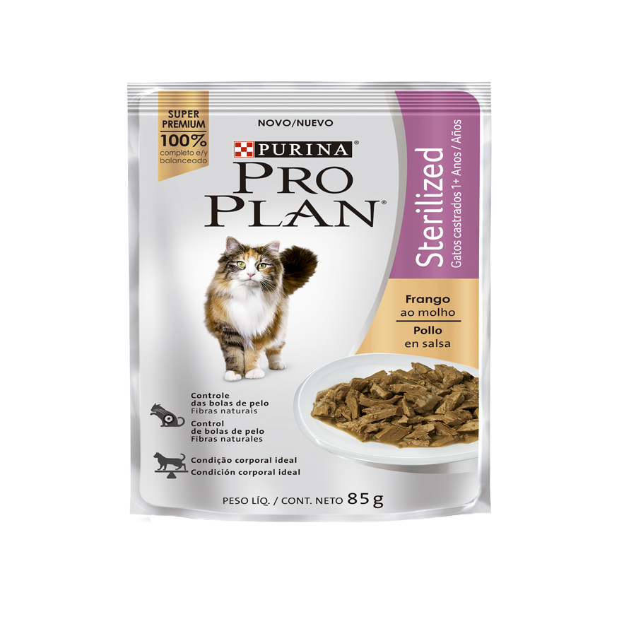 Pro Plan Sterilized Pollo En Salsa Pouch 85G