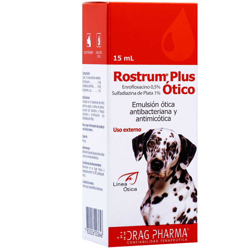 Rostrum Plus Otico 15Ml