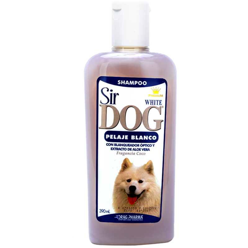 Sir Dog Shampoo Pelaje Blanco 390Ml