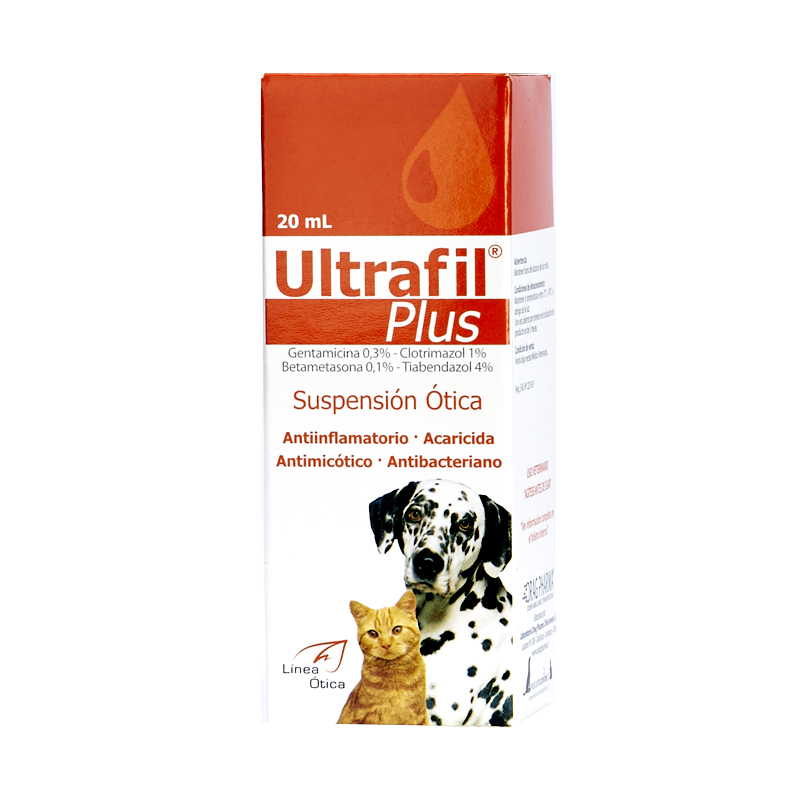 Ultrafil Plus Suspension Otica  20Ml