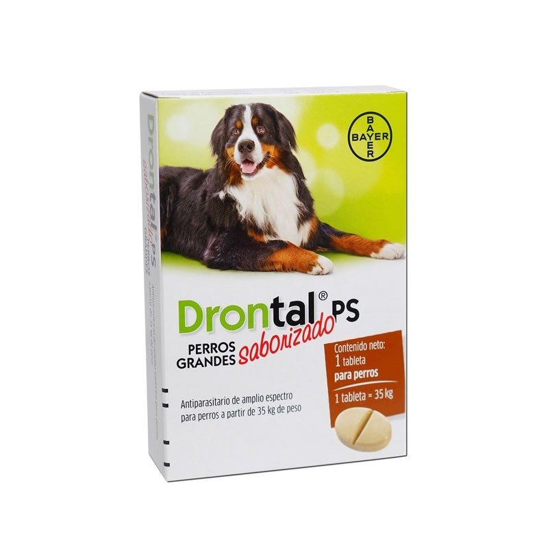 Drontal Plus Saborizado Para Perro Hasta 35Kg 1 Tableta
