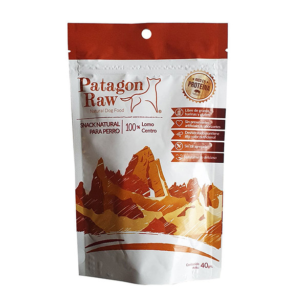 Patagon Raw Snack Lomo Centro Dog 40G