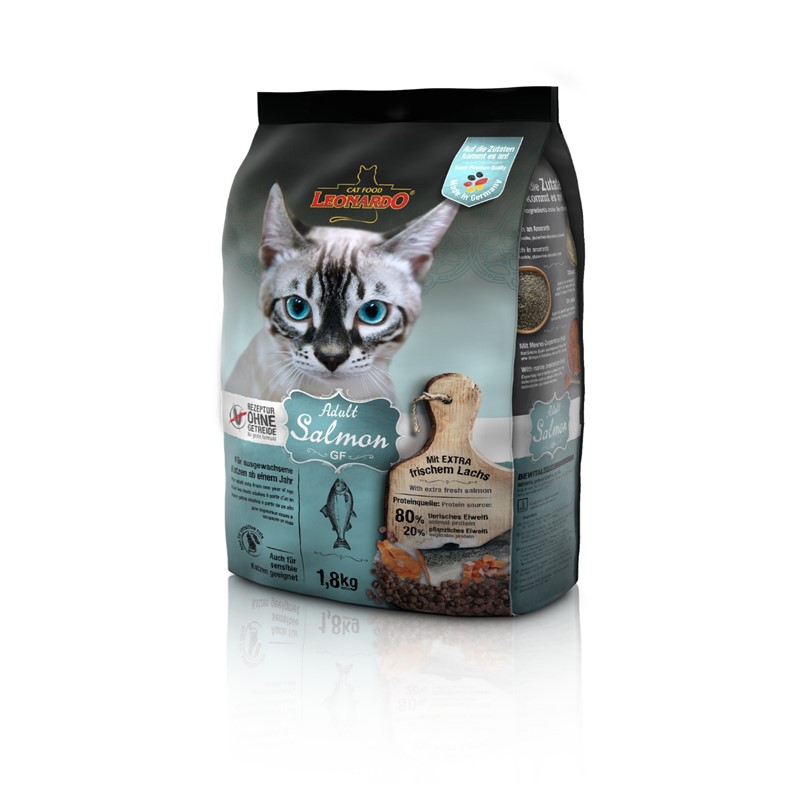 Leonardo Adult Cat Salmon Grain Free 1.8Kg