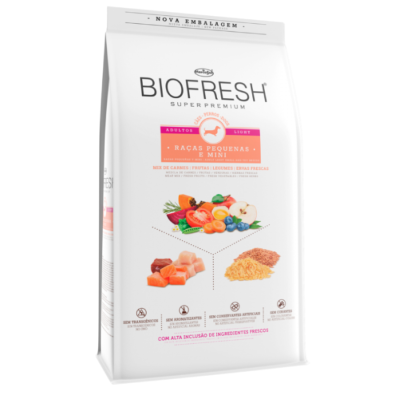 Biofresh Light Raza Pequeña Y Mini Dog 3Kg