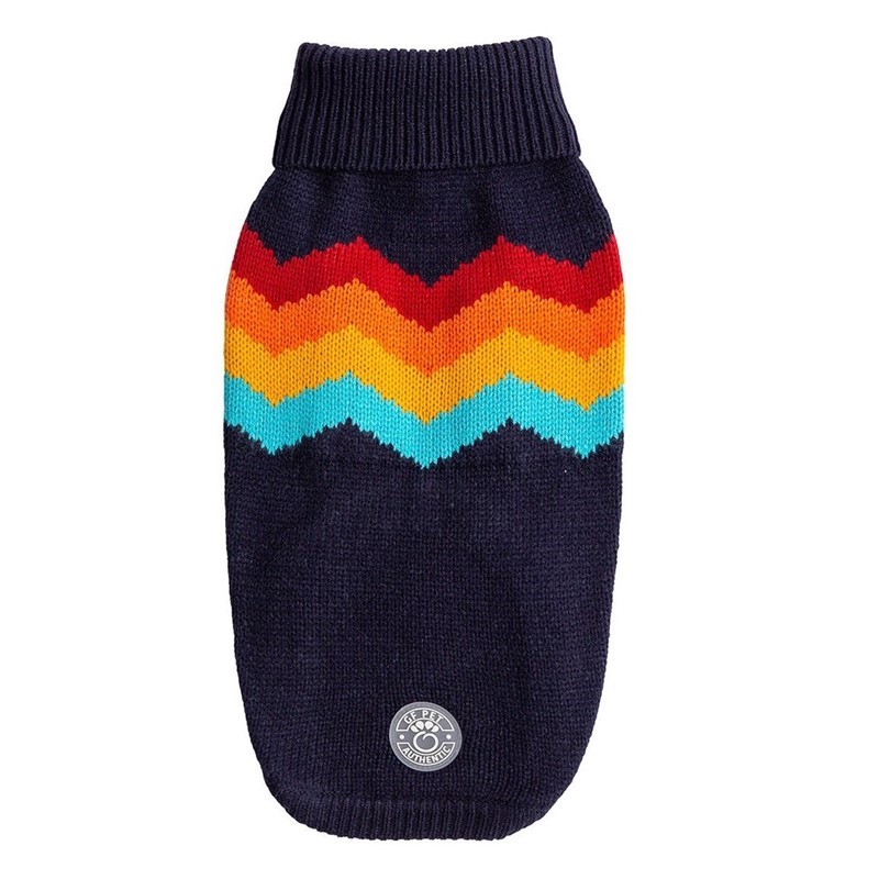 Gf Pet Summit Sweater - Poleron Azul Para Perro S 