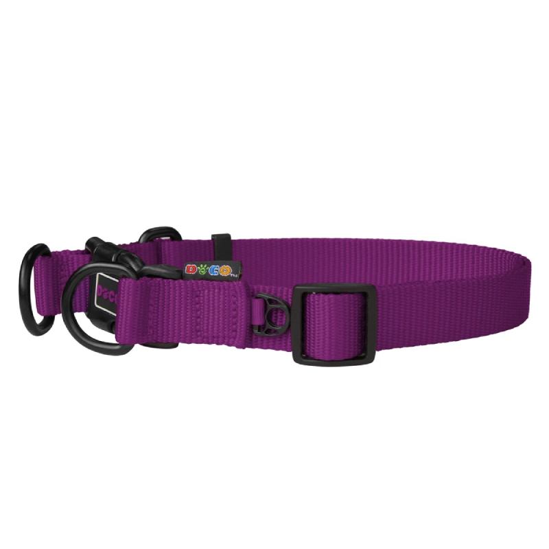 Doco Nylon Purple - Collar Para Perro L