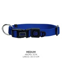 Doco Signature Nylon - Collar Para Perro Talla M Azul