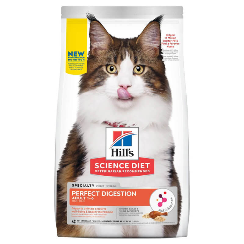 HILLS PERFECT DIGESTION ADULT CAT 1.8KG