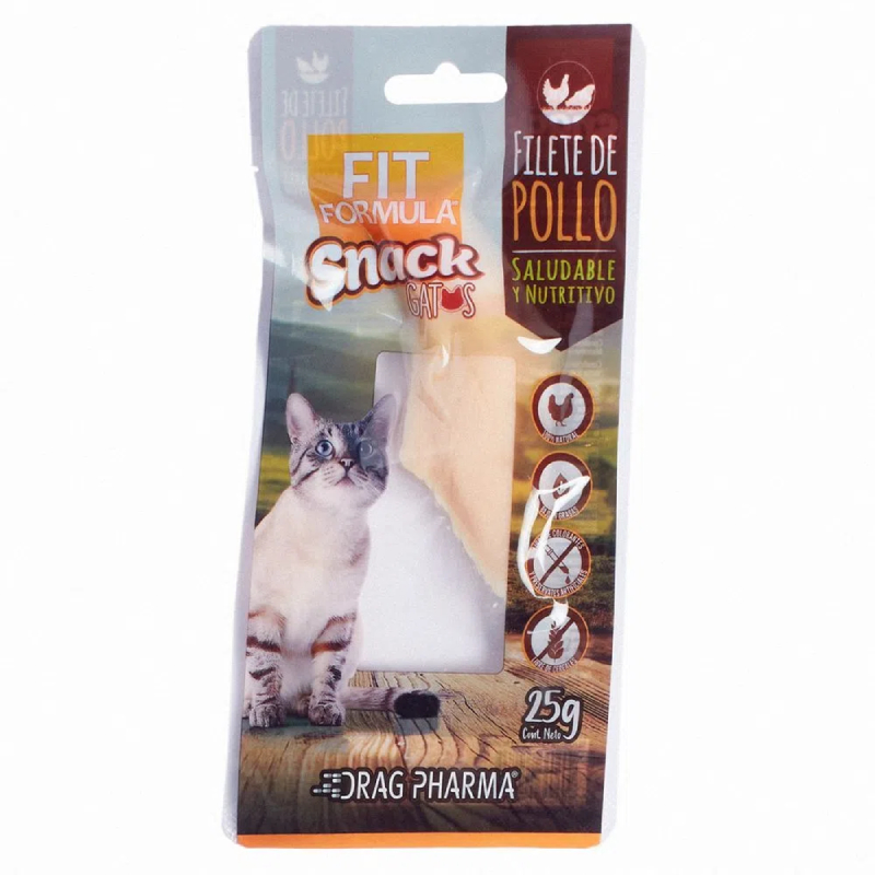 Fit Formula Filete de Pollo Snack Gato 25G