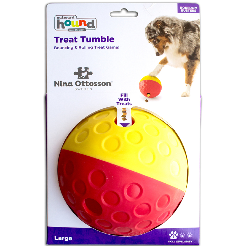 Nina Ottosson Treat Trumble - Juguete Interactivo Para Perros Large