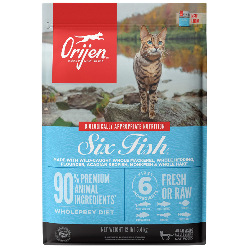 Orijen Six Fish Cat - Seis Pescados