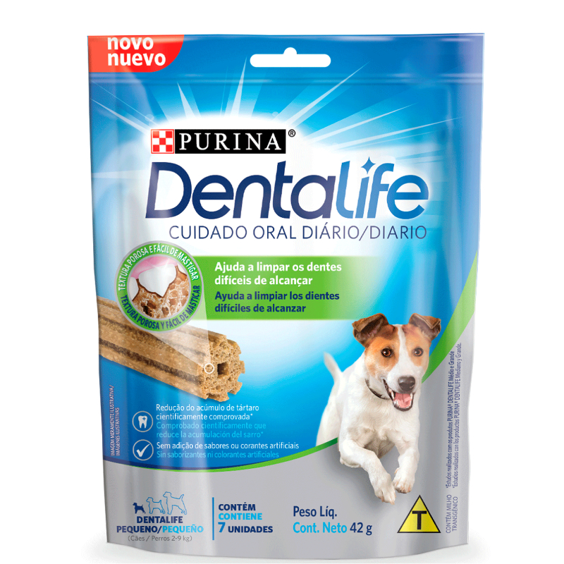 DENTALIFE SNACK PEQUEÑO PERRO 7UNI 42G