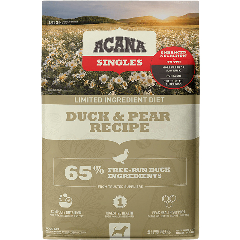 Acana Singles Duck Pear Dog