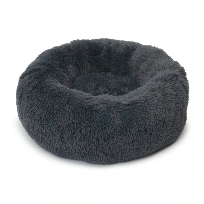 Catit Fluffy Bed Dark Grey - Cama Mullida Gato