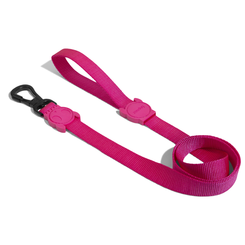 Zeedog Pink Led Leash Correa