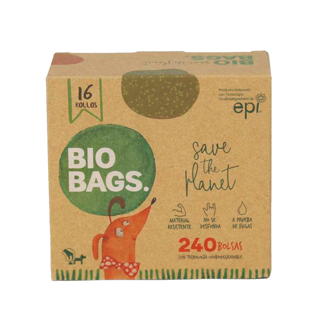 Bio Bags Bolsas De Desecho Oxibiodegradable 240Uni