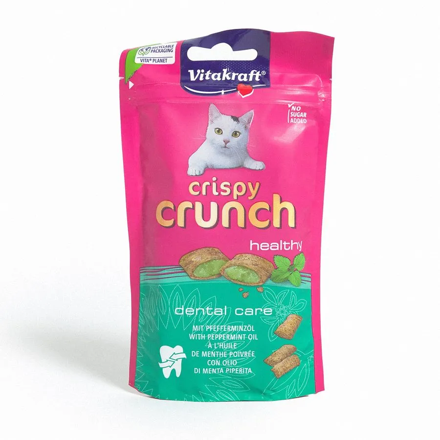 Vitakraft Crispy Crunch Dental Snack Gato 60G