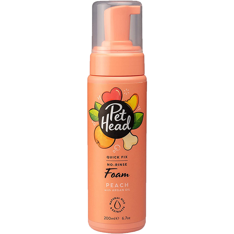 Pet Head Foam Peach - Shampoo En Seco 200Ml