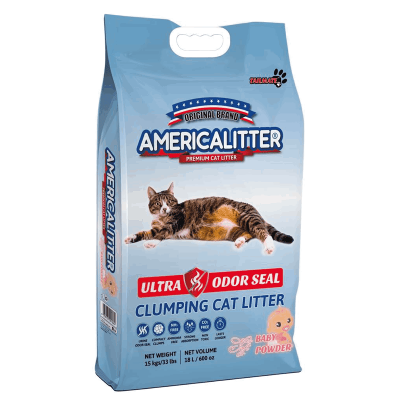 America Litter Arena Aglutinante Aroma Talco Bebe