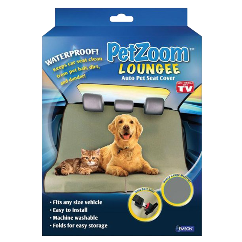 PetZoom Loungee - Cubre Asiento Impermeable